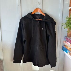 True Religion Black Men's Hoodie